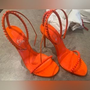 Christian Louboutin size 6.5 Coral